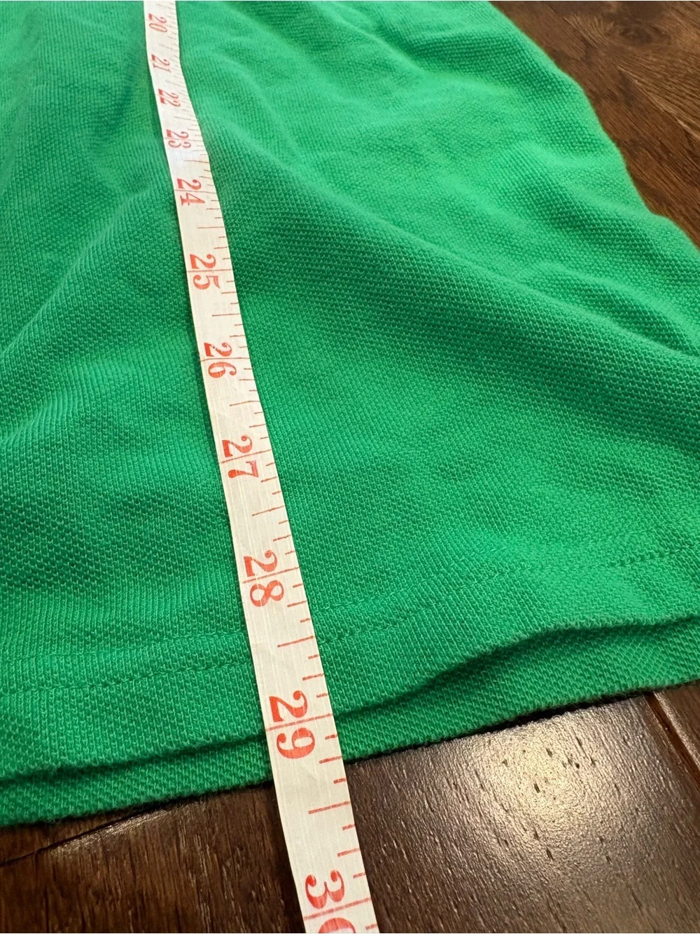 Ralph Lauren Girls Big Pony Polo Dress Green Pink Sleeve Patch 3 Size XL 16